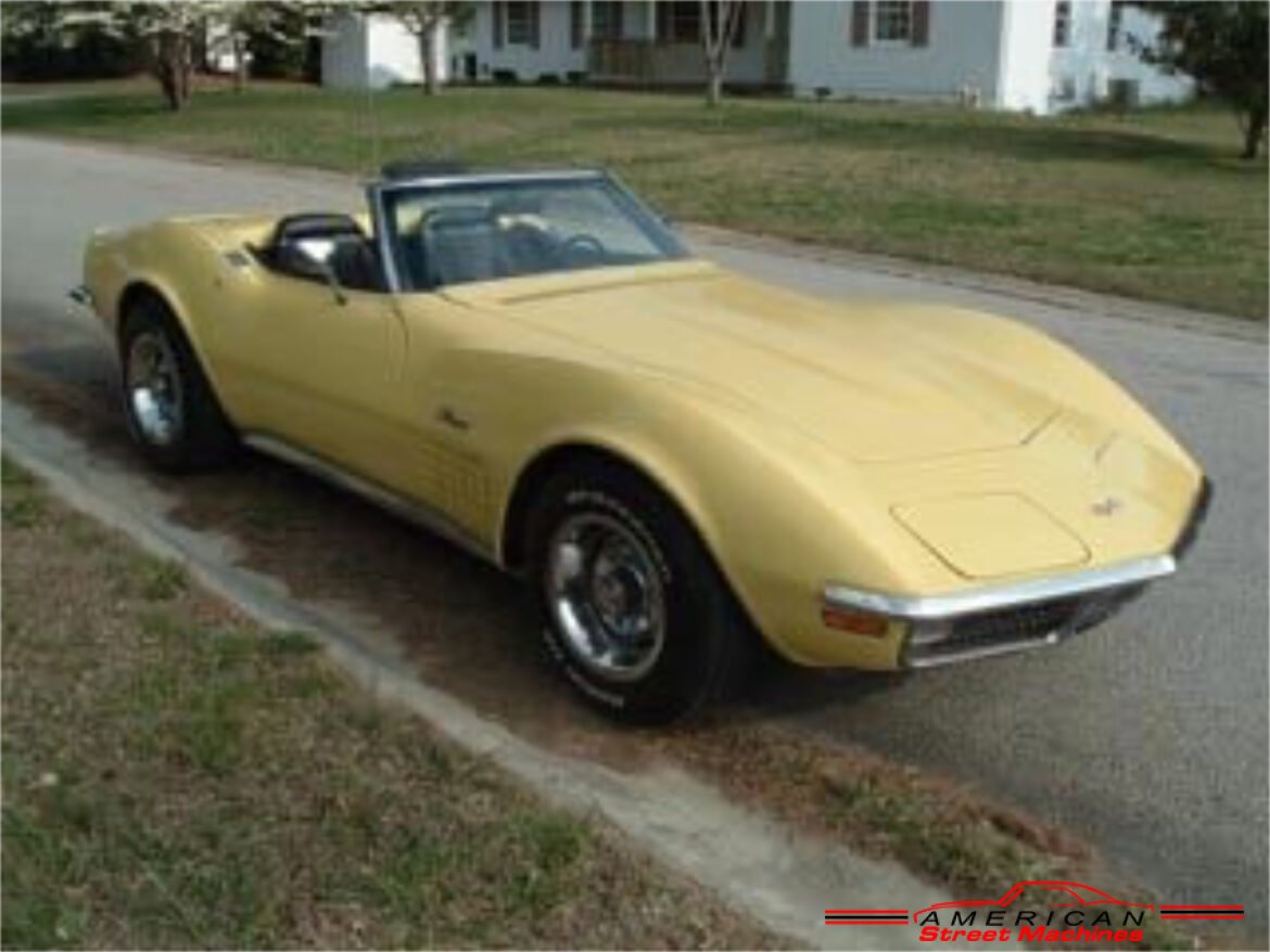 1970 Chevrolet Corvette Convertible American Street Machines All Cars